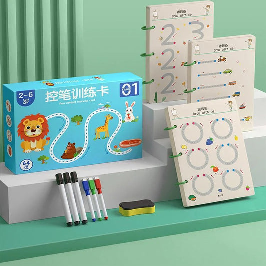 Kit de Motricidad Infantil: Aprendiendo a Escribir y Dibujar