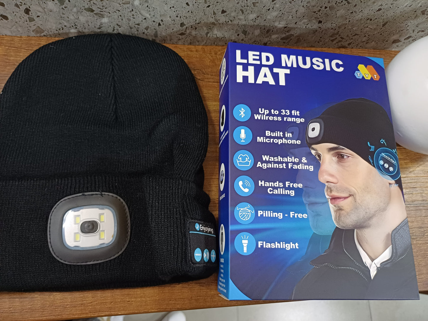 Luminox Pro - Gorro con tecnología Led y bluetooth