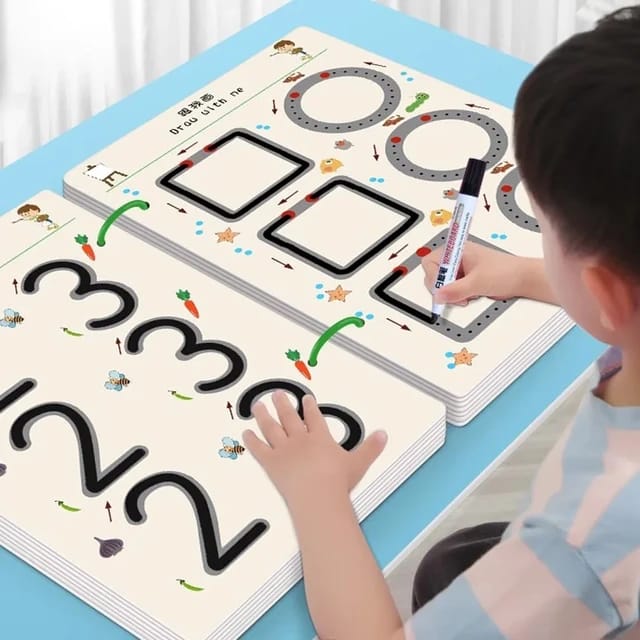 Kit de Motricidad Infantil: Aprendiendo a Escribir y Dibujar