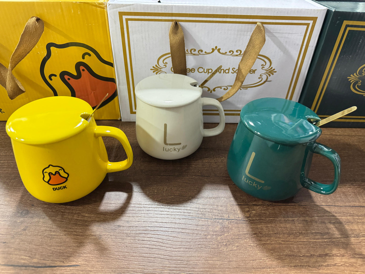 Set Golden Bliss - Taza con calentador eléctrico