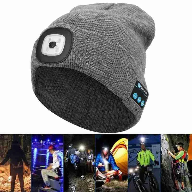 Luminox Pro - Gorro con tecnología Led y bluetooth